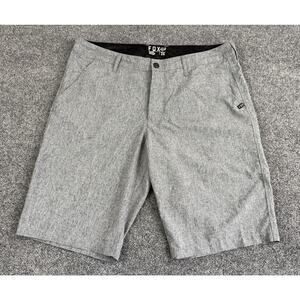 Fox Racing Shorts Mens 36 Gray Hybrid Boardshorts 21L Quick Dry Surf Walkshort